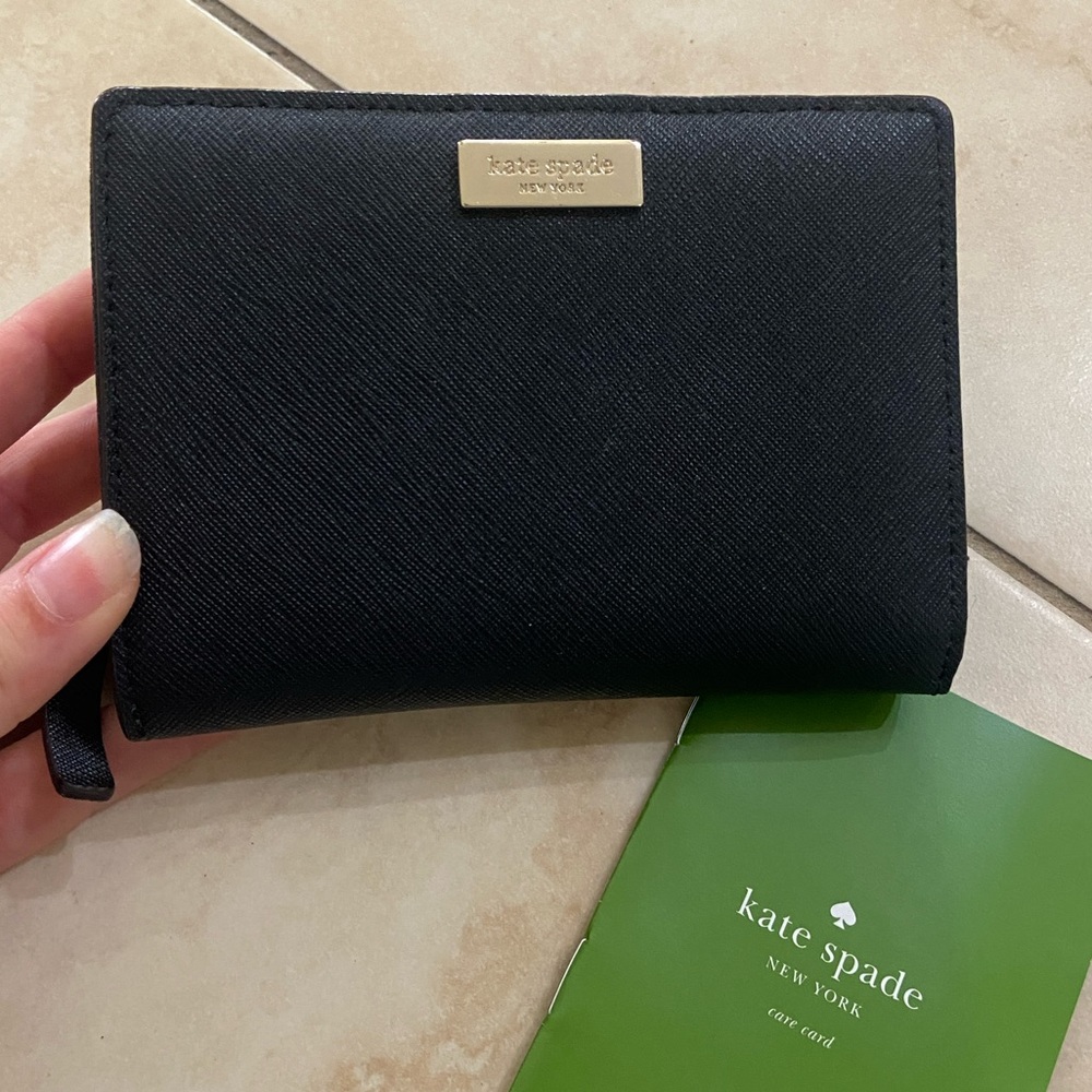 Kate Spade black wallet